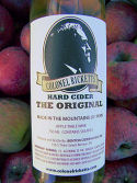 Bottle of The Original variety of Colonel Ricketts Hard Cider